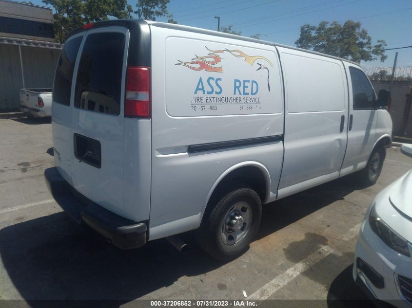 2016 CHEVROLET EXPRESS CARGO VAN - 1GCWGAFF0G1187834