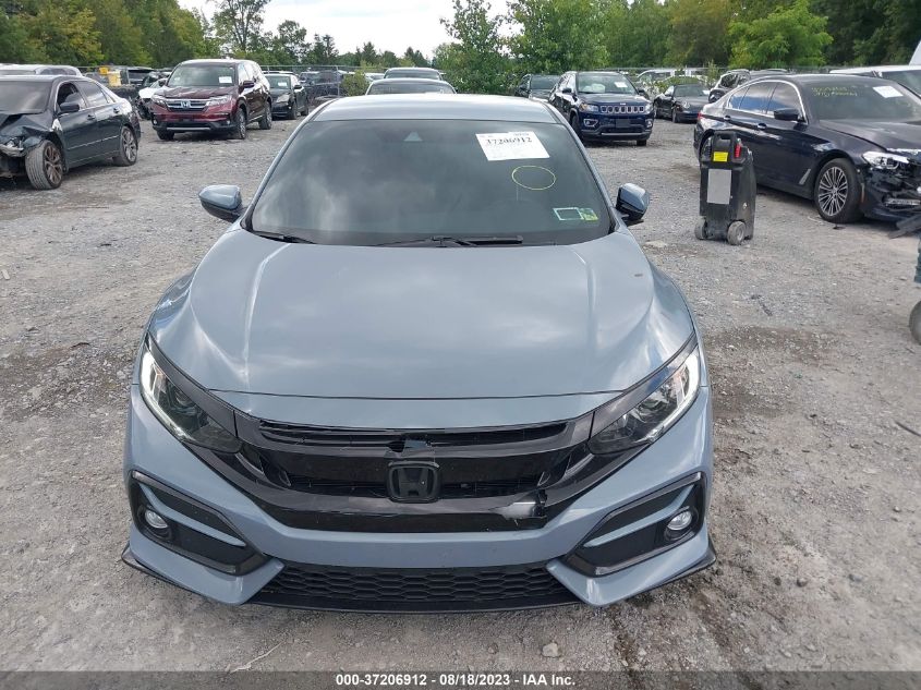 2021 HONDA CIVIC HATCHBACK SPORT - SHHFK7G47MU211806
