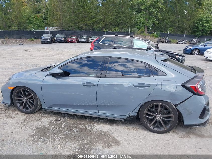 2021 HONDA CIVIC HATCHBACK SPORT - SHHFK7G47MU211806
