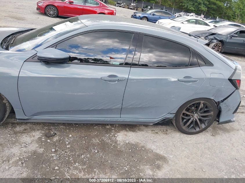 2021 HONDA CIVIC HATCHBACK SPORT - SHHFK7G47MU211806