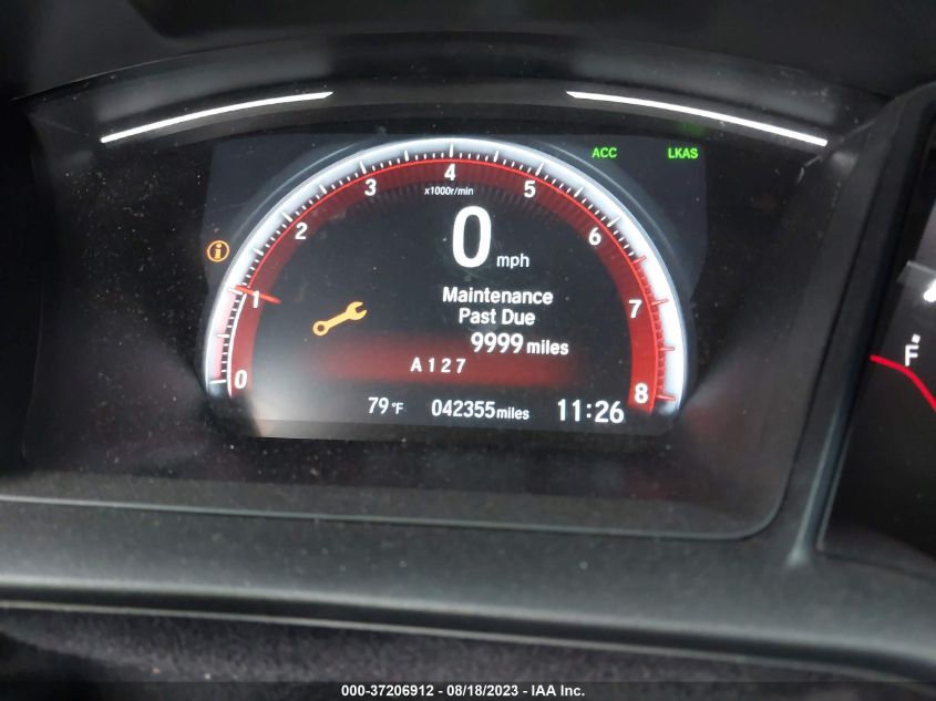 2021 HONDA CIVIC HATCHBACK SPORT - SHHFK7G47MU211806