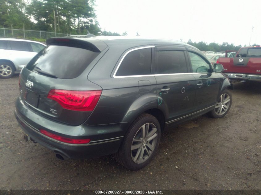 2014 AUDI Q7 3.0T PREMIUM PLUS - WA1LGAFE4ED021123