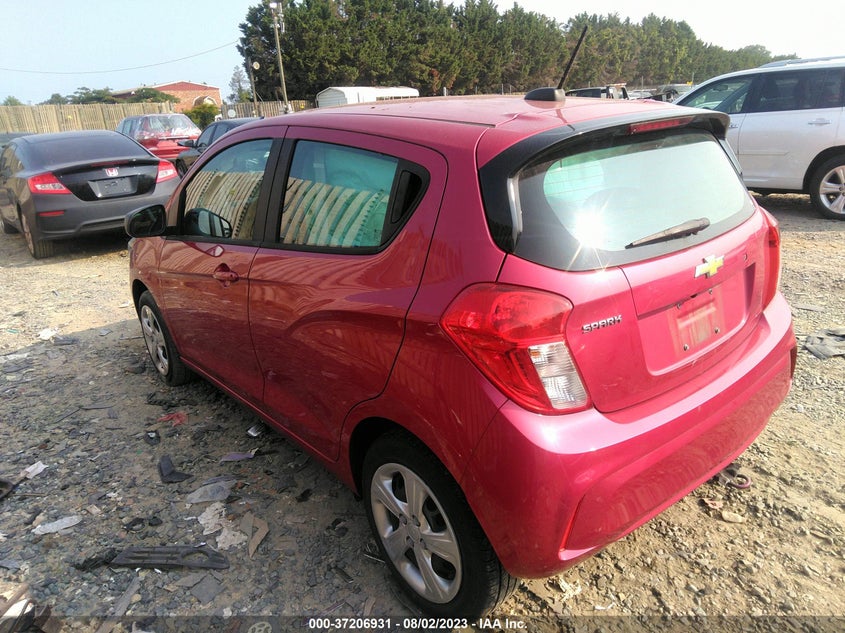 VIN KL8CB6SA6LC412936 2020 CHEVROLET SPARK LS