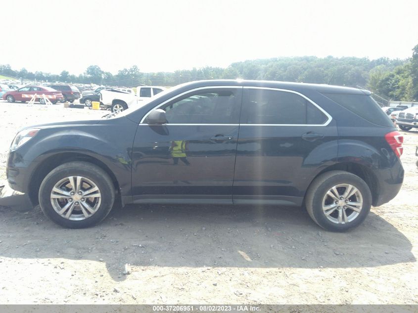 2017 CHEVROLET EQUINOX LS - 2GNALBEK5H1519215