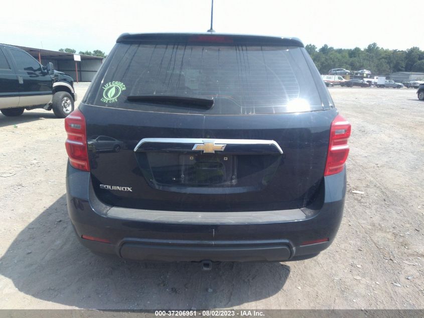 2017 CHEVROLET EQUINOX LS - 2GNALBEK5H1519215