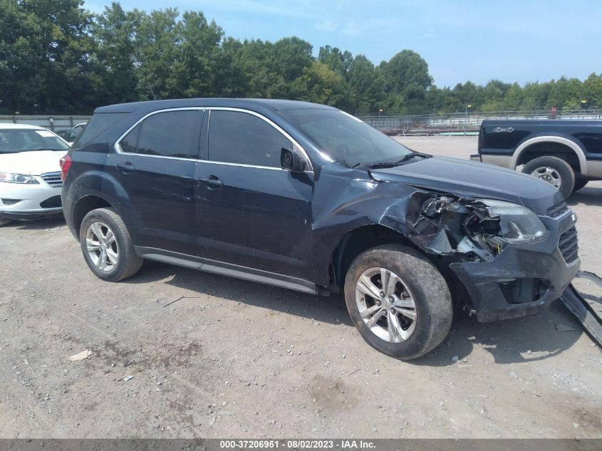 2017 CHEVROLET EQUINOX LS - 2GNALBEK5H1519215