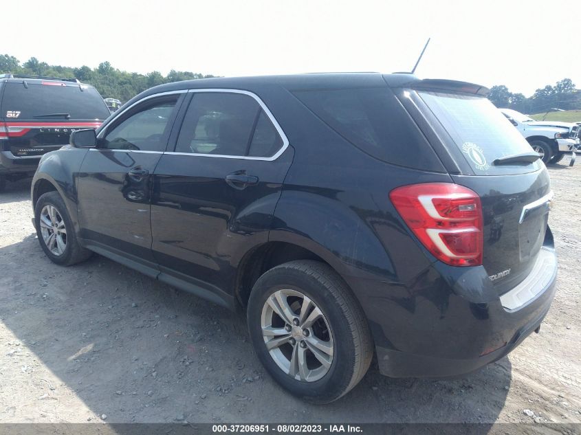 2017 CHEVROLET EQUINOX LS - 2GNALBEK5H1519215