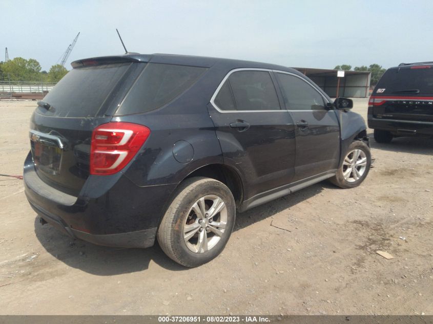2017 CHEVROLET EQUINOX LS - 2GNALBEK5H1519215