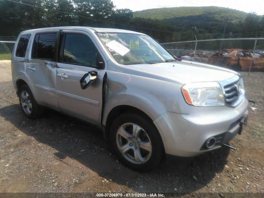 2013 HONDA PILOT EXLN - 5FNYF4H7XDB082062