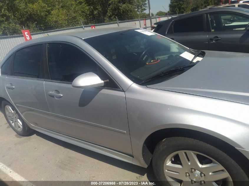 2013 CHEVROLET IMPALA LT - 2G1WB5E37D1198938