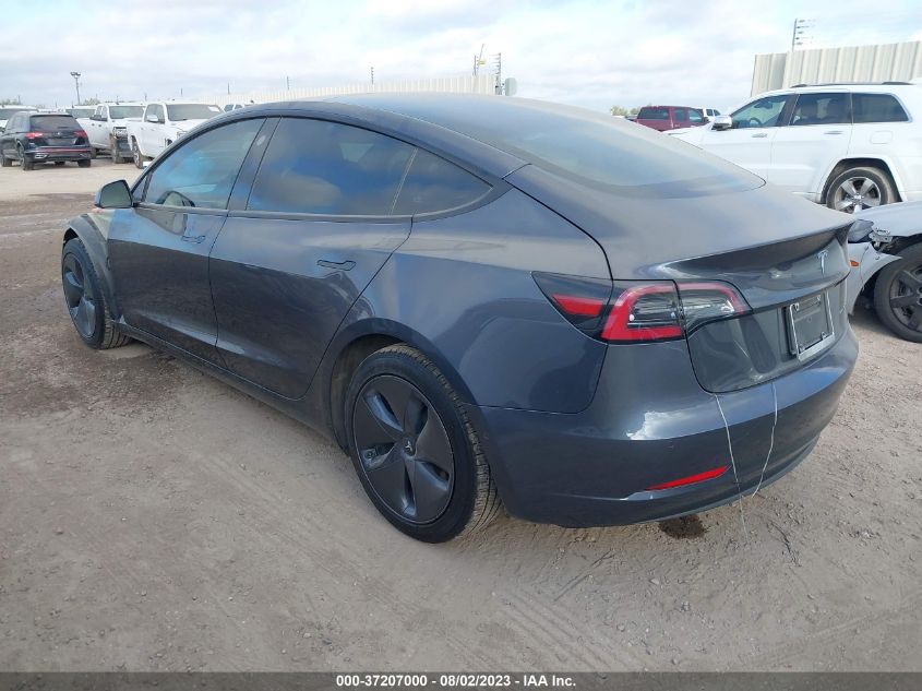 2022 TESLA MODEL 3 LONG RANGE - 5YJ3E1EB2NF153020