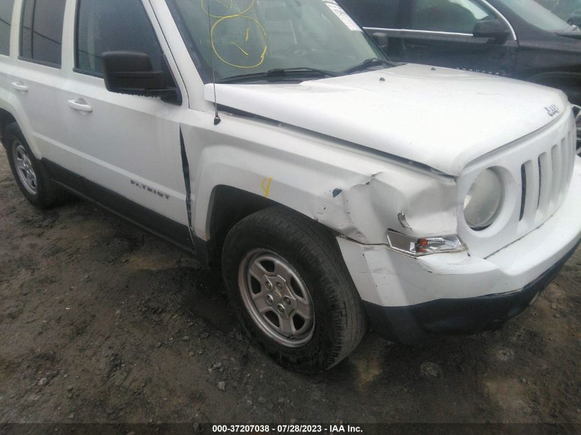 2014 JEEP PATRIOT SPORT - 1C4NJPBB9ED766643