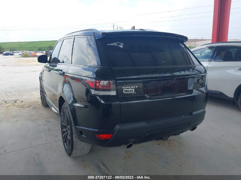 2016 LAND ROVER RANGE ROVER SPORT HST - SALWS2PF6GA111112