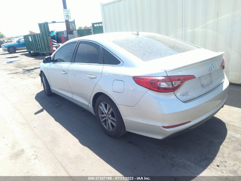 2016 HYUNDAI SONATA 2.4L SE - 5NPE24AF6GH330118