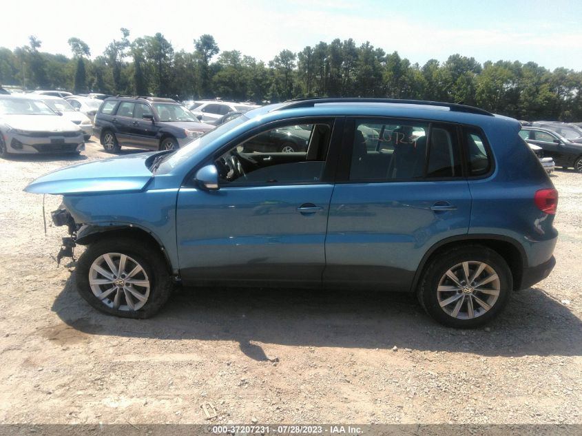 2018 VOLKSWAGEN TIGUAN LIMITED WVGAV7AX5JK000104