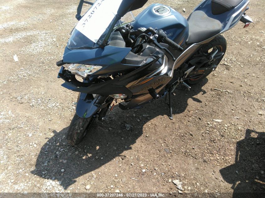 VIN JKAEXKG12PDAL6056 2023 KAWASAKI EX400