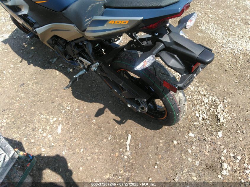 VIN JKAEXKG12PDAL6056 2023 KAWASAKI EX400