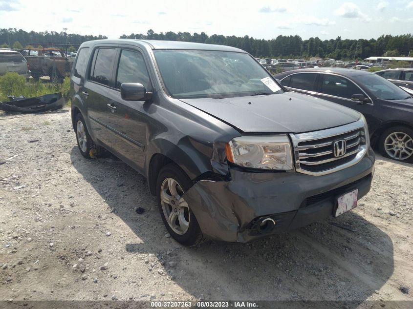 2013 HONDA PILOT EXL - 5FNYF4H57DB033724