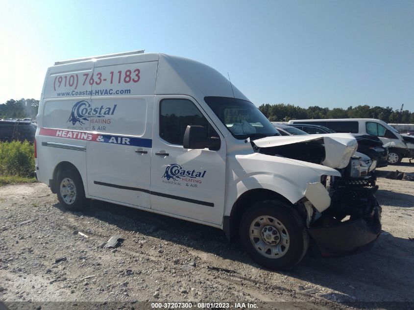 2019 NISSAN NV 2500 S/2500 SV/2500 SL 1N6BF0LY0KN800678