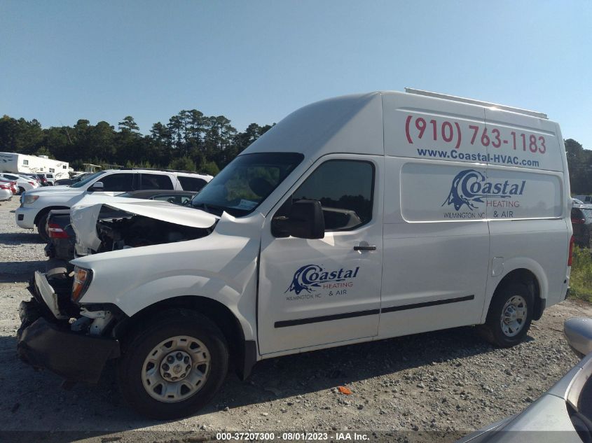 2019 NISSAN NV 2500 S/2500 SV/2500 SL 1N6BF0LY0KN800678