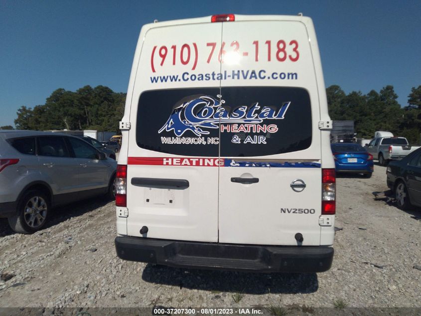 2019 NISSAN NV 2500 S/2500 SV/2500 SL 1N6BF0LY0KN800678