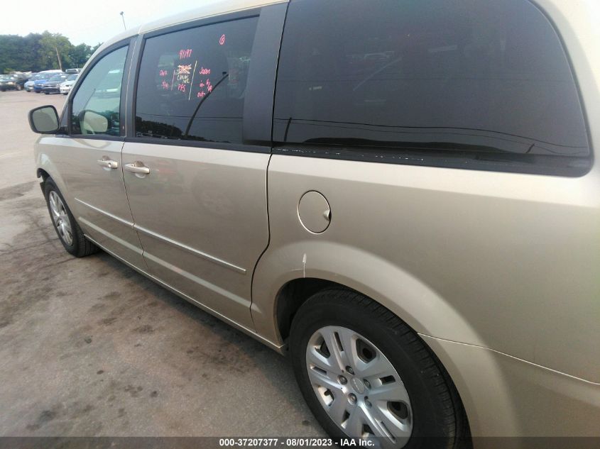 2014 DODGE GRAND CARAVAN SE - 2C4RDGBGXER354667