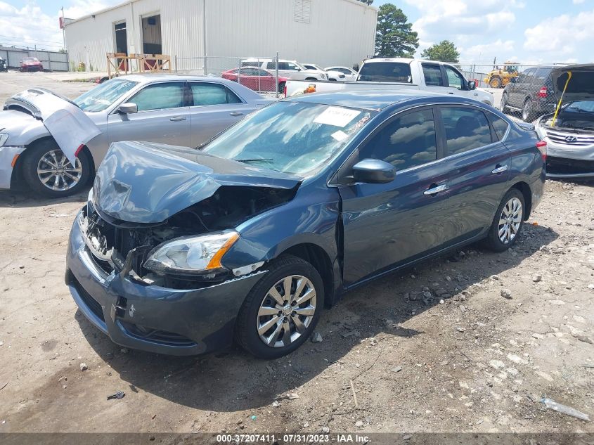 2014 NISSAN SENTRA S - 3N1AB7AP0EY322883