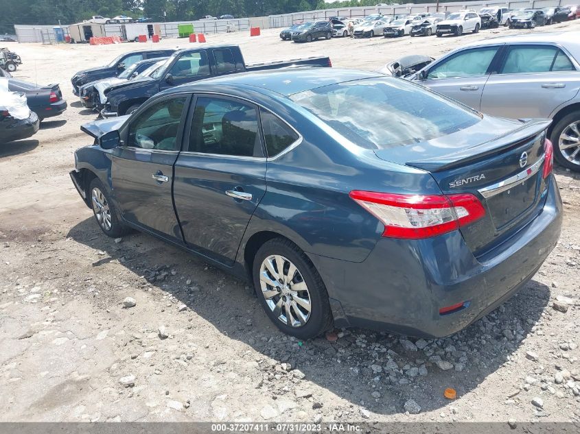 2014 NISSAN SENTRA S - 3N1AB7AP0EY322883