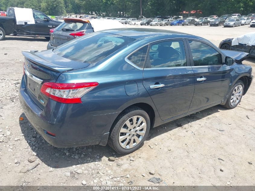 2014 NISSAN SENTRA S - 3N1AB7AP0EY322883