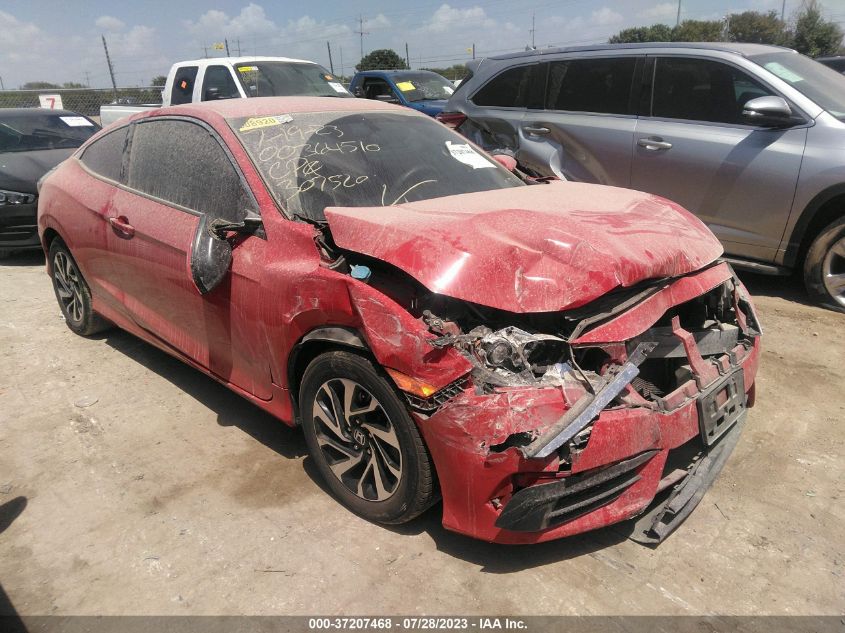 2HGFC4B50HH307520 HONDA CIVIC COUPE LX 2017