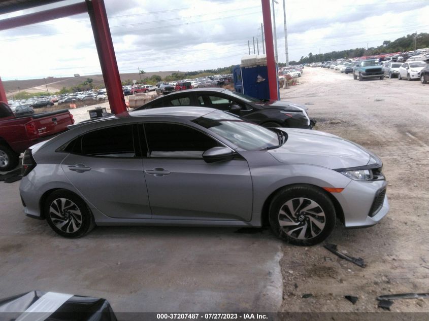 2018 HONDA CIVIC HATCHBACK LX - SHHFK7H25JU238611