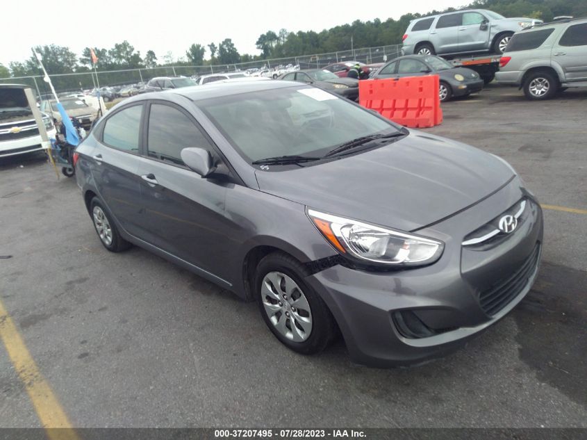 2017 HYUNDAI ACCENT SE - KMHCT4AE3HU205883