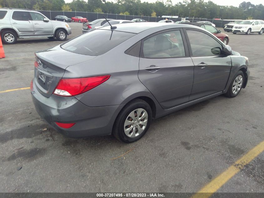 2017 HYUNDAI ACCENT SE - KMHCT4AE3HU205883