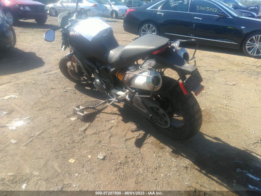 2013 DUCATI MONSTER 696 ZDM1RADN2DB069079