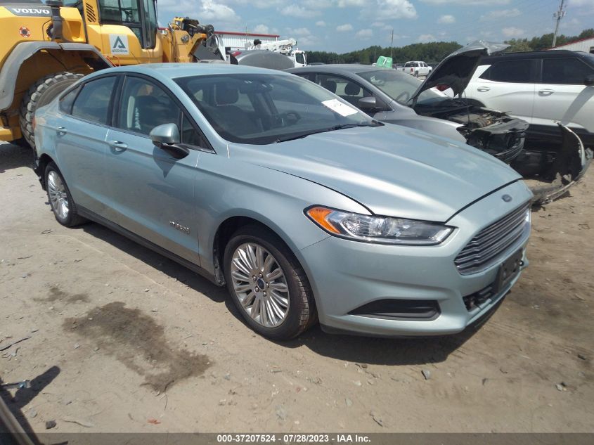 2014 FORD FUSION S HYBRID - 3FA6P0UU0ER174344