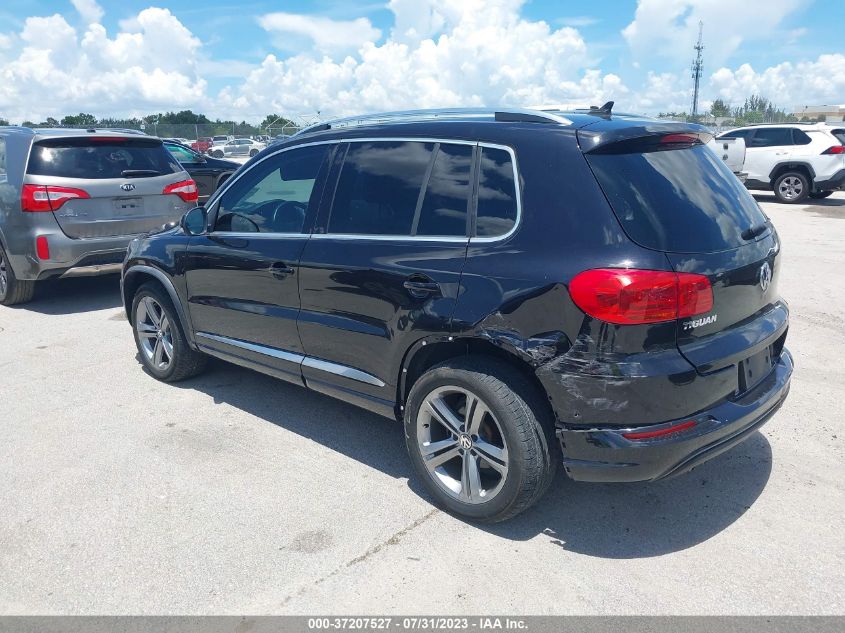 2017 VOLKSWAGEN TIGUAN SPORT - WVGTV7AXXHW506510