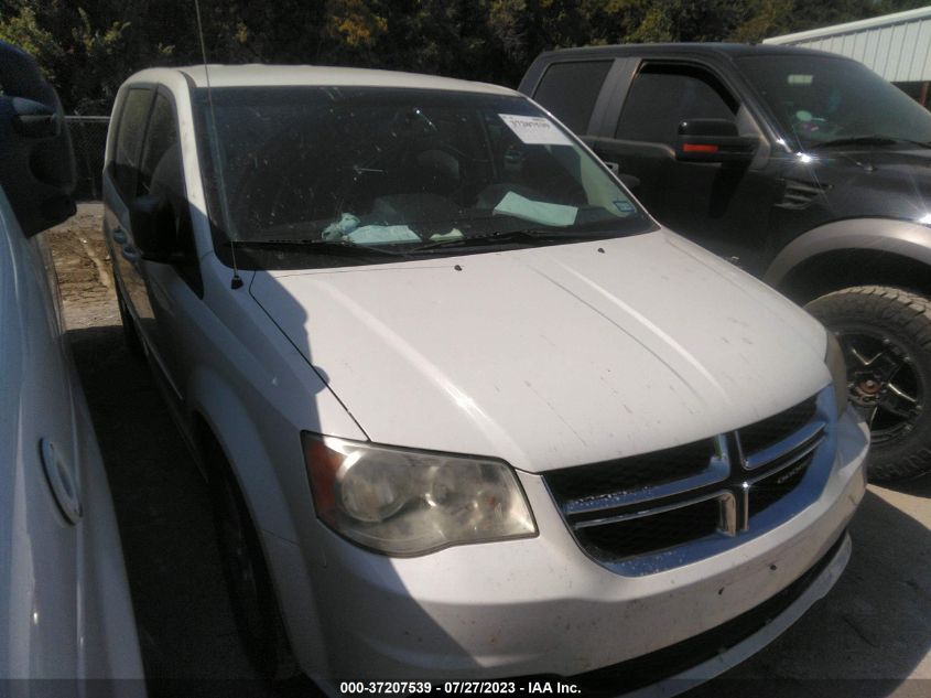 2013 DODGE GRAND CARAVAN SE - 2C4RDGBG7DR600069
