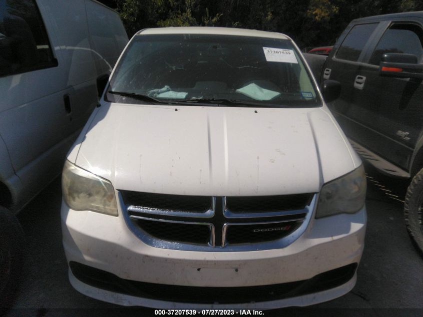 2013 DODGE GRAND CARAVAN SE - 2C4RDGBG7DR600069