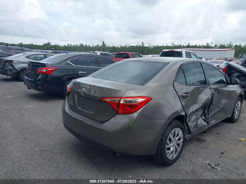 2017 TOYOTA COROLLA L/LE/XLE/SE/XSE - 5YFBURHE4HP724549