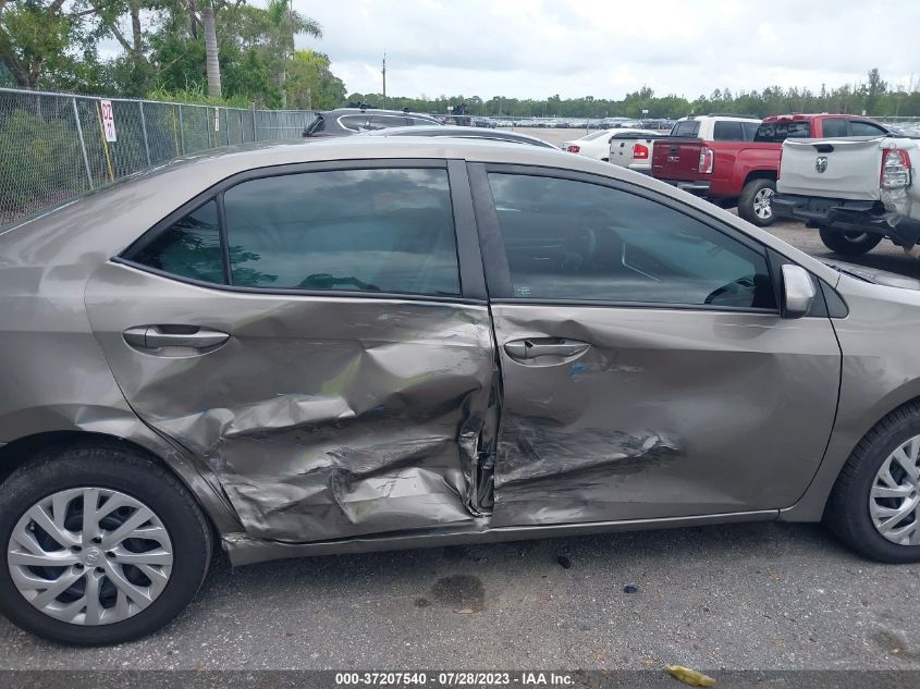 2017 TOYOTA COROLLA L/LE/XLE/SE/XSE - 5YFBURHE4HP724549