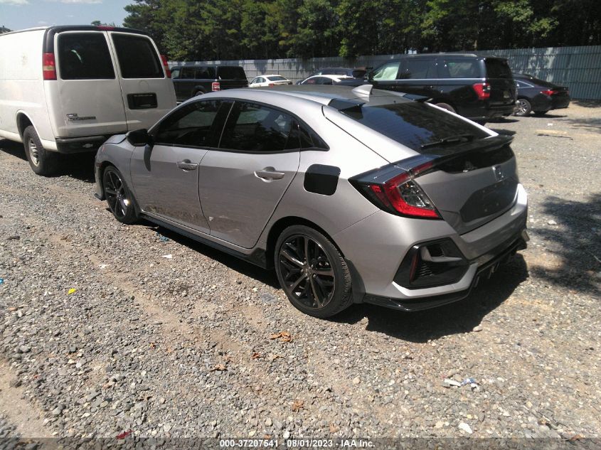 2020 HONDA CIVIC HATCHBACK SPORT TOURING - SHHFK7H9XLU417114