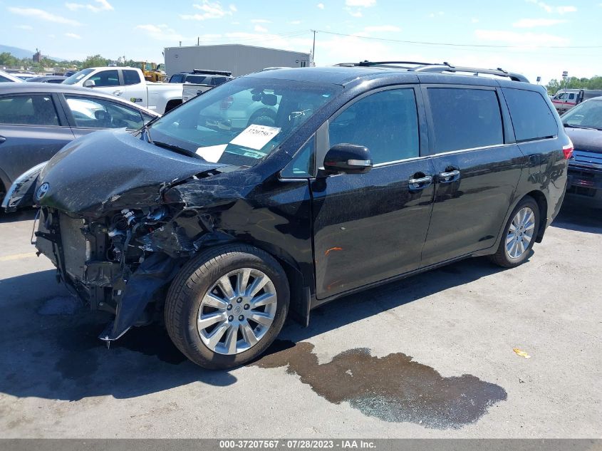 5TDDK3DC4FS116793 2015 TOYOTA SIENNA, photo no. 2