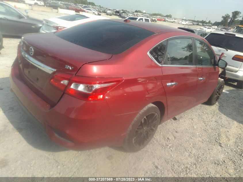 2016 NISSAN SENTRA S/SV/SR/SL - 3N1AB7APXGL676829