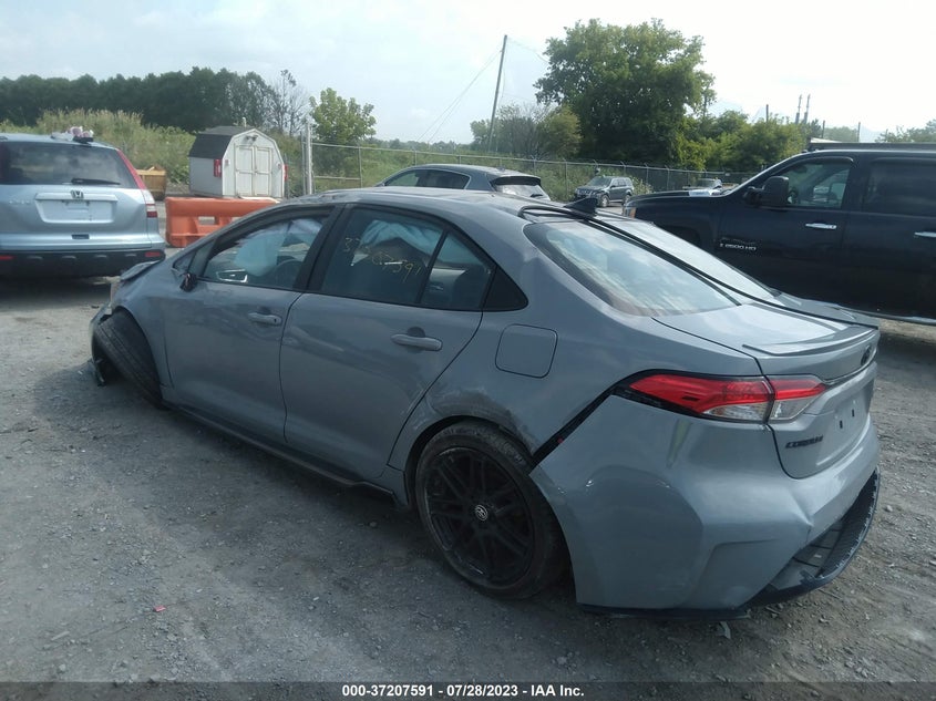 VIN 5YFS4MCE8MP072457 2021 TOYOTA COROLLA SE/NIGHTSHADE/APEX SE