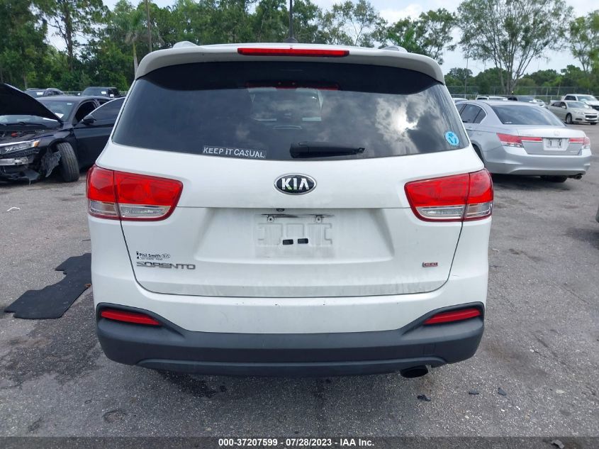 2016 KIA SORENTO LX/L - 5XYPG4A33GG113519