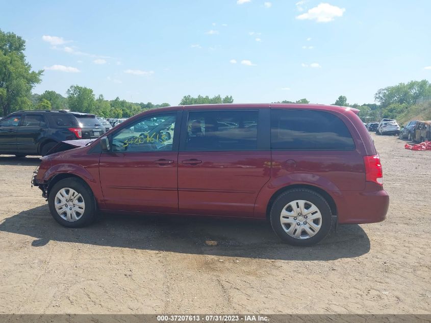 2017 DODGE GRAND CARAVAN SE - 2C4RDGBG4HR582491