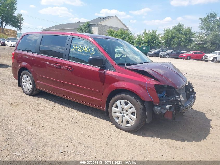 2017 DODGE GRAND CARAVAN SE - 2C4RDGBG4HR582491