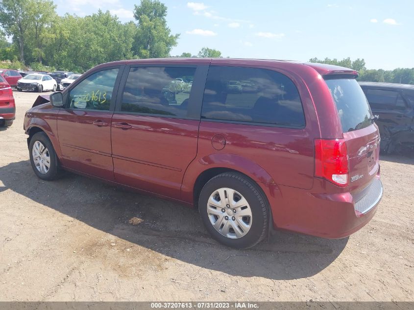 2017 DODGE GRAND CARAVAN SE - 2C4RDGBG4HR582491