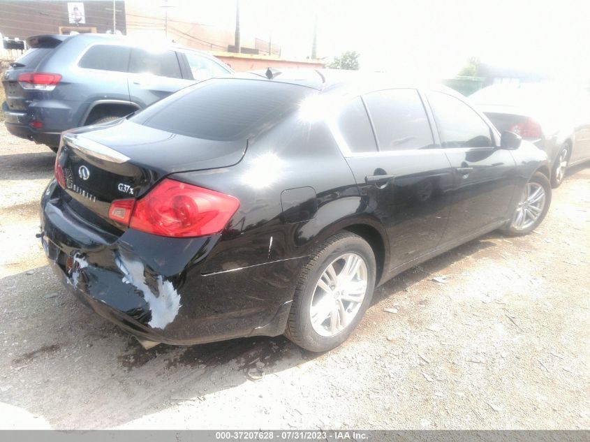 2013 INFINITI G37 SEDAN X JN1CV6AR4DM769889
