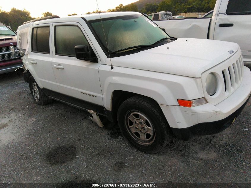 2014 JEEP PATRIOT SPORT - 1C4NJPBB2ED542100